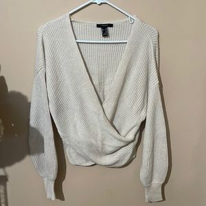 White color sweater